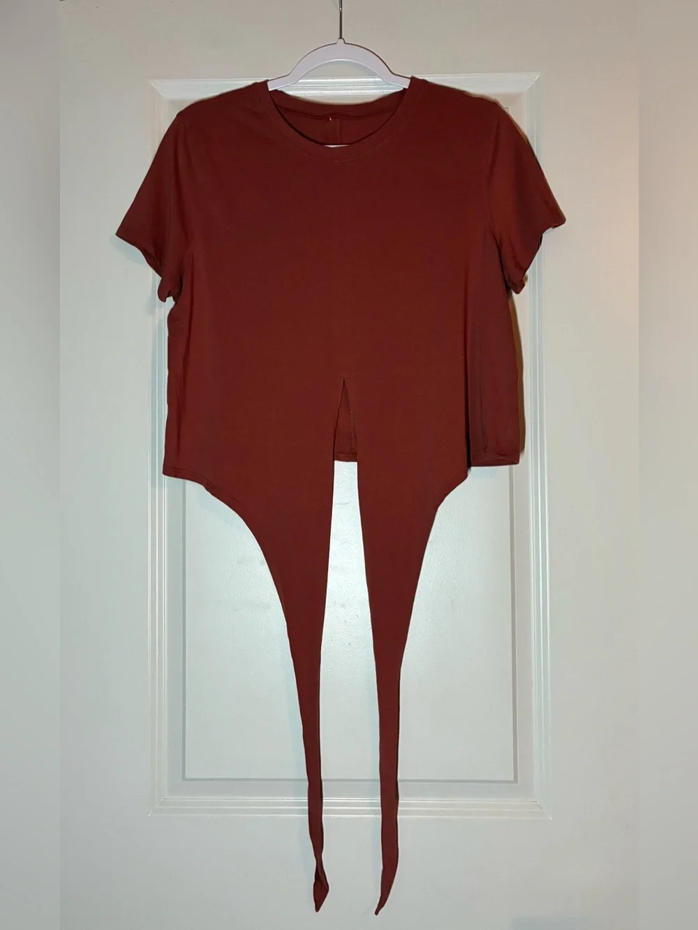 Lululemon Time To Restore Short Sleeve in Rustic Clay Size 8/10